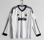 MAILLOT REAL MADRID DOMICILE 2012/2013 VERSION MANCHES LONGUES